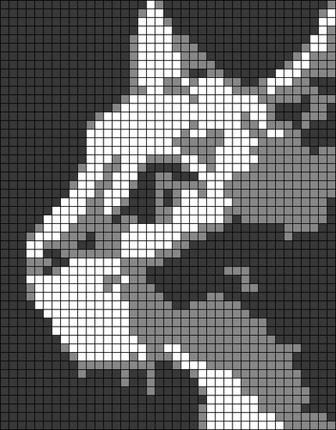 Black And White Cat Cross Stitch, Cat Crochet Alpha Pattern, Tapestry Crochet Projects, Alpha Pattern Animals, Pixel Art Drawings Ideas, 20x20 Pixel Art, Cat Pixel Pattern, Cat Alpha Pattern, Pixel Art Ideas Creative