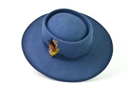 T's Luxury Fedora Wide Brim Hat Smoke Blue Wide Brimmed Hats, Brim Hat, Top Fashion Brands, Wide Brimmed, Shop Top, Fashion Brands, Fedora, Top Styles, Fashion Branding