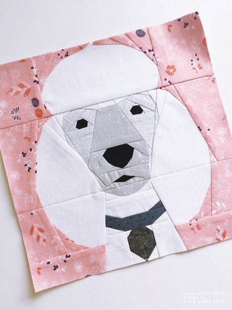 Kid Giddy aka Kerry Goulder: Sewing Patterns, Crafts, DIY, Recipes and more: Say Hello to the New Dog Block Series Puppies! Dog Quilt Block Patterns Free, Quilt Dog Pattern, Paper Pieced Dog Patterns, Dog Quilt Patterns Free, Poodle Quilt Block, Poodle Quilt Pattern, Pug Quilt Pattern, Poodle Quilt, Dog Gone Cute Quilt Pattern