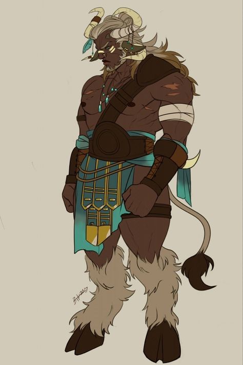 Minotaur Dnd, The Minotaur, Ange Demon, Dnd Art, Mythical Creatures Art, Character Design Male, Creature Concept, Character Design References, Dnd Characters