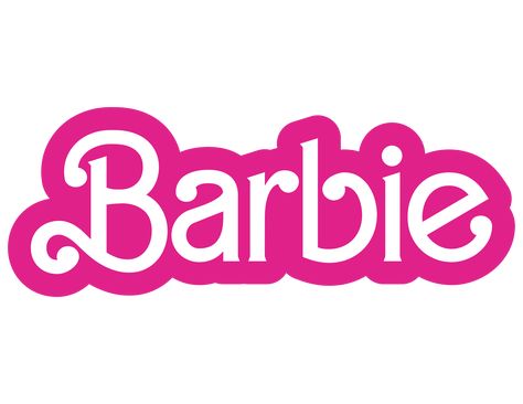 barbie-font Barbie Letters Free Printable, Barbie Logo Printable, Barbie Writing, Barbie Background, Barbie Stickers, Barbie Font, Barbie Png, Barbie Star, Barbie Party Decorations