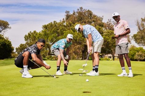 Golf Team Photos, Golf Club Photoshoot, Golf Tournament Photography, Golf Shoot, Golf Photoshoot, Golf Field, Golf Course Photography, Photoshoot Moodboard, Golf Buggy