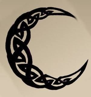 Celtic moon tattoo Celtic Knot Tattoo, Celtic Moon, Celtic Circle, Crescent Moon Tattoo, Knot Tattoo, Celtic Tattoo, Moon Tattoo Designs, Celtic Tattoos, Celtic Knotwork