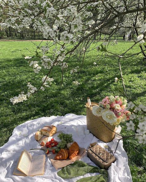 Picnic Inspiration, Picnic Date, Cottage Core Aesthetic, Cottagecore Aesthetic, Spring Aesthetic, + Core + Aesthetic, A Picnic, Spring Vibes, Jolie Photo