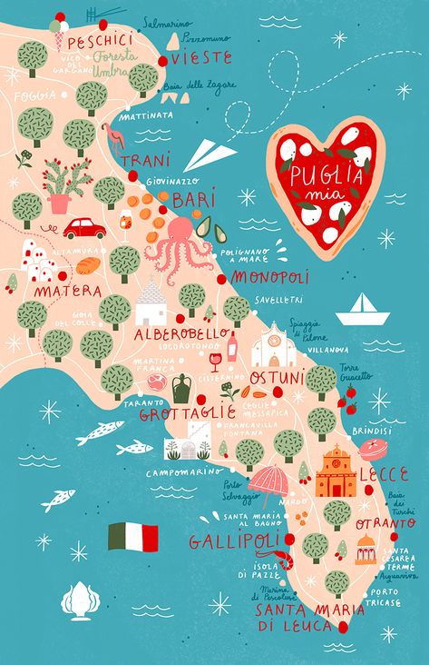 4 Days In Puglia, Puglia Italy Map, Map Of Puglia Italy, Ostuni Puglia Beaches, Puglia Road Trip, South Italy Road Trip, Wedding In Puglia, Puglia Italy Itinerary, Italy Things To Do