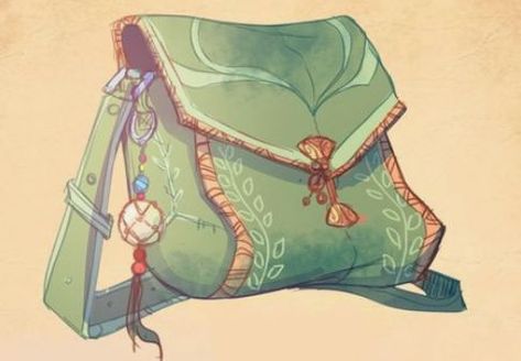 Dnd Druid, Bag Of Holding, Magic Bag, Fantasy Props, Dnd Art, Character Inspiration, Walt Disney, Fantasy Art, Hold On