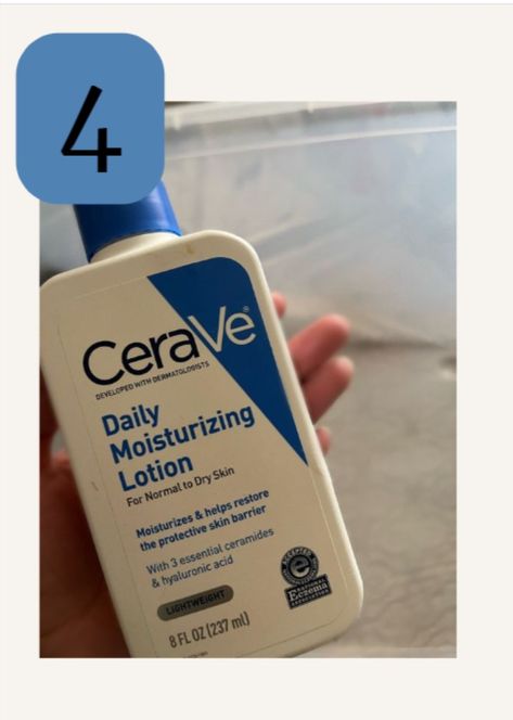 the perfect skincare! ˚ ༘♡ ⋆｡˚ ❀
. CeraVe Foaming Facial Cleanser for Normal to Oily Skin w/ Hyaluronic Acid 
. CeraVe’s Hydrating Toner, our first ever pH balanced and non-drying toner for the face, helps skin feel energized while moisturizing and helping restore the protective skin barrier.
. The Ordinary Anti-Blemish Serum
. Cerave Daily Moisturizing Face and Body Lotion for Normal and Dry Skin
. Dont forget a sunscreen, i recommend you the one from cera ve, and a lip balm, from vaseline. Skincare Cerave, Cera Ve, Feel Energized, Moisturizing Face, Foaming Facial Cleanser, Hydrating Toner, Moisturizing Lotions, Perfect Skin, Skin Barrier