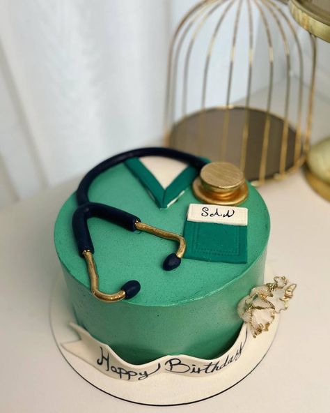 Medical Cake, Nurse Cake, Doctor Cake, Baby Boy Birthday Cake, Nursing Cake, Butterfly Birthday Cakes, Aesthetic Doctor, Student Birthdays