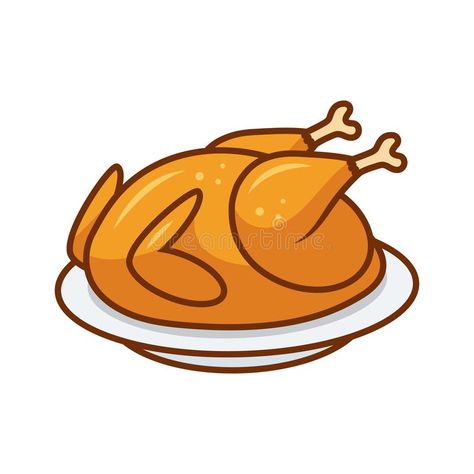 Roasted bird on a platter. Roasted turkey or chicken on platter, traditional hol #Sponsored , #Paid, #Paid, #bird, #traditional, #hol, #platter Turkey Drawing, Hug Illustration, Chicken Drawing, Chicken Illustration, Fb Profile Photo, Pumpkin Vector, Turkey Chicken, Fish And Chicken, Wedding 2024