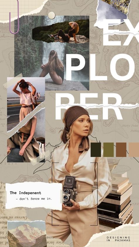 Explorer Brand Archetype, Explorer Archetype, Jungian Archetypes, Instagram Grid Design, Business Branding Design, Brand Personality, Brand Archetypes, Adventure Outfit, Travel Brand