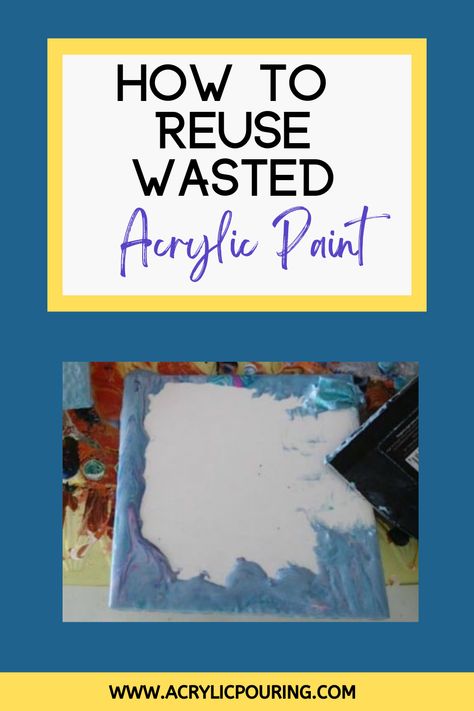 Keep your house cleaner when you reuse and clean up the spilled and wasted acrylic paint in your next pour painting. Learn how we do it in our blog. #acrylicpouring #fluidart House Cleaner, Small Tiles, Acrylic Painting Tips, Paint Pouring, Acrylic Pouring Art, Fluid Painting, Resin Painting, Pouring Art, Pour Painting