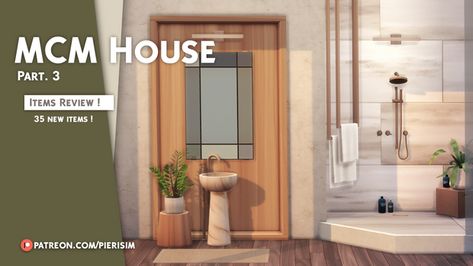 Mcm House, Sims 4, Video Game