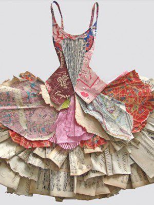 Peter Clark paper dress Arrangements An arrangement of paper , could be inspiration for GCSE question Arrangements Paper Fashion, Charcoal Drawings, Paper Dress, Art Dress, Paper Sculpture, Old Books, Paper Doll, Paper Projects, Book Crafts