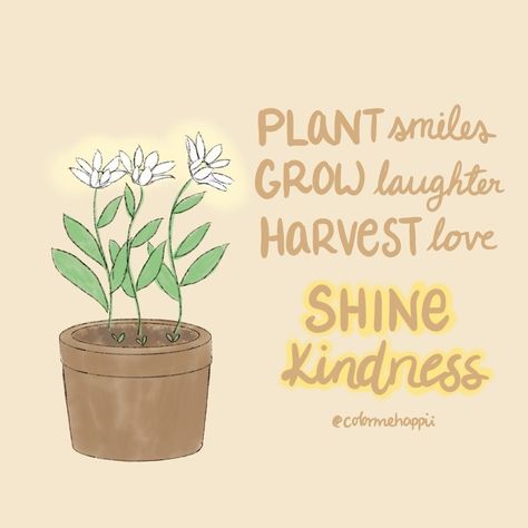 Kaitlyn • Drawing Positivity on Instagram: “What will you choose to plant today?  Find me at @colormehappii for more dashes of color, positivity and inspiration! . . . . . . . . .…” Plants Quotes Life Inspiration, Tree Planting Quotes, Planting Seeds Quotes, Garden Quotes Signs, Plant Quotes, Plants Classroom, Growing Quotes, Plant Rack, Plants Quotes