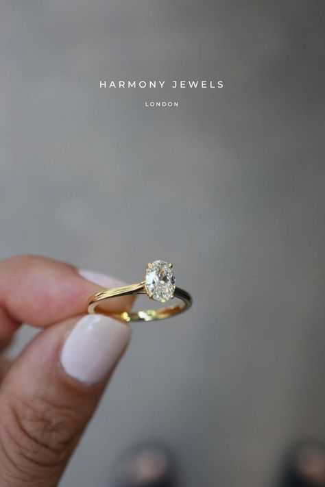 Pointed Oval Engagement Ring, Outdoorsy Engagement Rings, Small Gold Engagement Ring, Non Traditional Wedding Rings Engagement, Classic Engagement Ring Vintage, Oval Engagement Ring Solitaire, Beautiful Promise Rings, Rings 2023, Gold Oval Engagement Ring