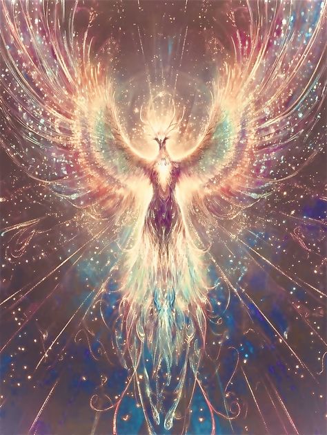 God Mythology, Magic Witch, Phoenix Art, Fire Burning, Angel Guidance, Spiritual Crystals, Beauty Wallpaper, White Magic, Flower Background Wallpaper