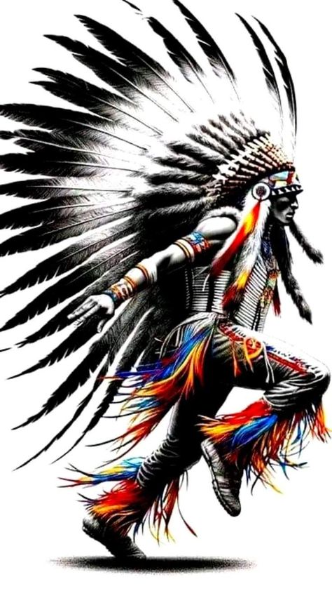 American Indian Art Drawing, Native American Warrior Tattoos, Native Wallpaper, Native American Wallpaper, Native American Tattoo Designs, American Indian Artwork, Native American Drawing, Apache Indian, 500 Dollars