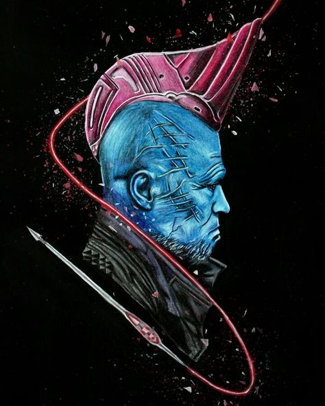 My art of Yondu Udonta from Guardians of the Galaxy 2, my drawing, fan art Guardians Of The Galaxy Painting Easy, Guardians Of The Galaxy Symbol, Guardians Of The Galaxy Tattoo Sleeve, Yondu Tattoo, Yondu Udonta Fanart, Guardians Of The Galaxy Tattoo Ideas, Guardians Of The Galaxy Painting, Guardians Of The Galaxy Sketch, Yondu Fanart