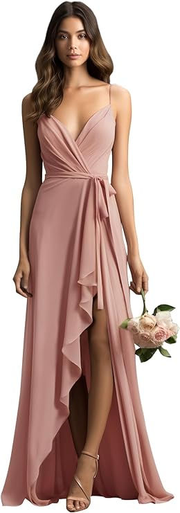 Occasions: This affordable bridesmaid dress can be used as Beach Bridesmaid Dresses, Formal Dresses for Women, Boho Wedding Dress, Wedding Guests Dresses, Evening Party Dress, Birthday Party Dress, Dance Dress, Anniversary, Engagement, Pageant, Wedding Guests Dress or Other Special Occasion Event Dress. Robes D'occasion, Custom Bridesmaid Dress, Sleeveless Bridesmaid Dresses, Ever Pretty, Chiffon Bridesmaid Dress, Chiffon Ruffle, Bridesmaid Gown, Orange Slices, Perfect Style