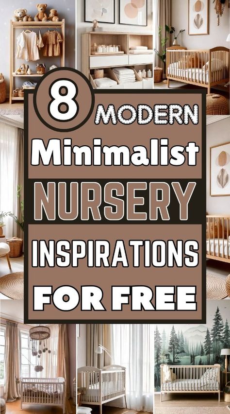 Minimalist Boy Nursery, Tiny Nursery Ideas, Minimalist Nursery Ideas, Elegant Baby Nursery, Minimalist Baby Room, Tiny Nursery, Christian Nursery, Attic Bedroom Designs, Simple Nursery