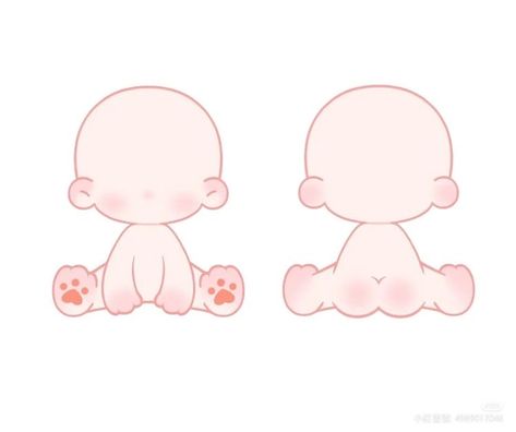 Chibi Pose, Chibi Body, Doll Drawing, Chibi Sketch, Desain Buklet, 캐릭터 드로잉, Chibi Drawings, Anime Baby, Anime Dolls