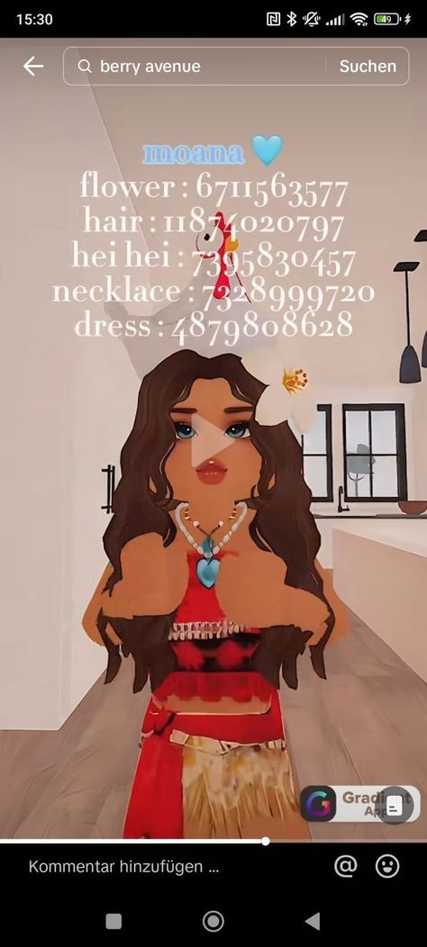 Moana Codes Berry Ave, Princess Outfit Codes Berry Ave, Disney Princess Outfit Codes, Berry Avenue Codes Moana, Berry Ave Disney Princess Codes, Disney Princess Berry Avenue Codes, Berry Avenue Disney Outfit Codes, Princess Codes Berry Ave, Berry Avenue Codes Disney