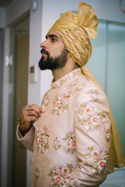 An Intimate Wedding With 100 Guests And An Adorable Love Story | WedMeGood Servani Pose, Dulha Pose, Wedding Wear For Men, Men Sherwani, Sherwani For Men Wedding, Groom Pose, Wedding Outfits For Groom, Groom Dress Men, Indian Wedding Poses