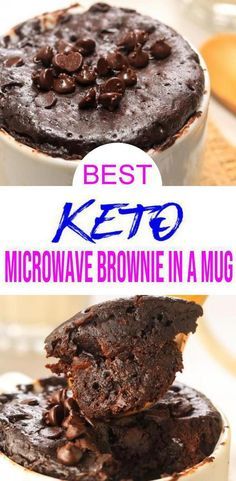 {Keto Mug Cake} Easy simple ingredient Brownie Mug Cage you will want to check out! Quick & simple ingredient ketogenic diet mug cake make for a easy keto breakfast, keto snack or keto dessert. Sweet & savory low carb fudgy chocolate brownie microwave mug cake for 1. Sugar free & gluten free keto brownie. Switch out keto fat bombs for this mug cake that is easy & delicious. Keto diet for beginners or advanced. Learn how to make #keto #chocolate brownie in a mug w/ this quick reci Keto Mug Cake Easy, Mug Cake Easy, Brownie Mug, Mug Brownie Recipes, Low Carb Mug Cakes, Microwave Brownie, Keto Chocolate Mug Cake, Keto Mug, Cakes To Make