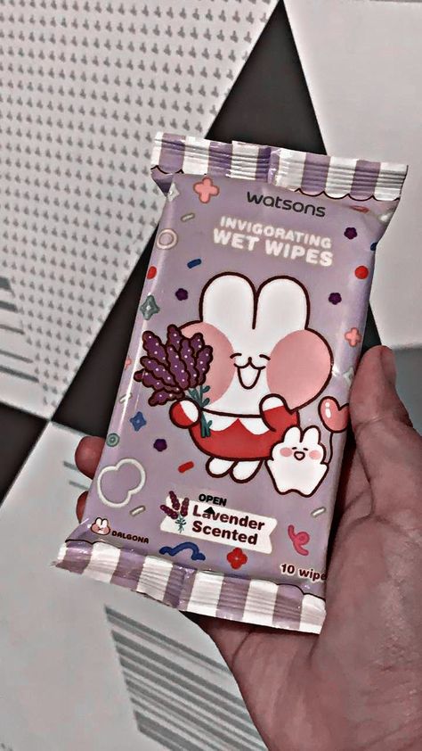 #aesthetic #wetwipes Wet Wipes Aesthetic, Wipes Aesthetic, Wet Wipes Packaging, Kawaii Items, Foldable Mirror, Skin Care Tutorial, Hand Wipes, Makeup Wipes, Wet Wipes