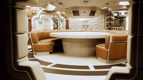 Sci Fi Apartment, Spaceship Aesthetic, Concept Vehicles Sci Fi, Sci Fi Architecture, Alien 1979, Spaceship Interior, Alien Ship, Sci Fi Environment, Starship Design