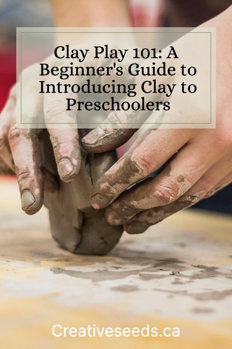 Unlock the endless possibilities of play-based art with this ultimate beginner's guide to clay. Dive in and explore how you can create a fun and creative clay experience for your preschooler, while fostering their imaginations and motor skills. Let's get messy! Clay Invitation To Play, Clay Play Preschool, Clay For Preschoolers, Clay Beginner, Clay Activity, Diy Nature, Sensory Activities Toddlers, Clay Set, Play Clay