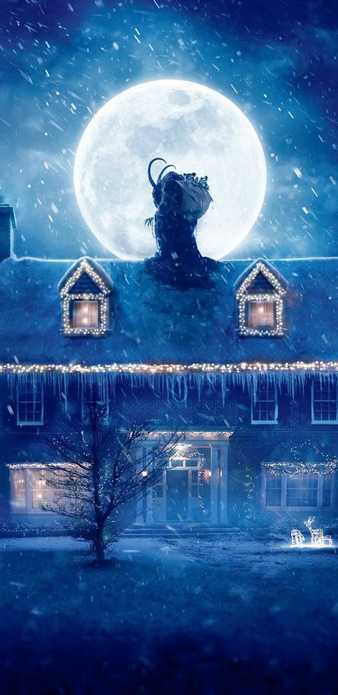 #krampus #christmas #movieposters #horror #fantasy #textless #wallpaper Krampus 2015, Christmas Horror Art, Krampus Movie, Scary Christmas, Christmas Horror, Scary Wallpaper, Creepy Christmas, Worst Movies, Horror Movie Art