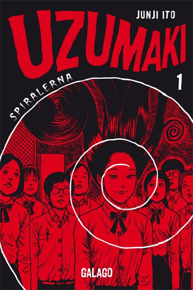 Uzumaki by Junji Ito Red Junji Ito, Junji Ito Poster Print, Uzumaki Poster Junji Ito, Junji Ito Book Cover, Junji Ito Manga Cover, Japanese Horror, Junji Ito, Dorm Art, Horror Posters