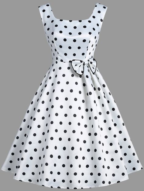 Vintage Dresses Online, فستان سهرة, Body Con Dress, Vestidos Vintage, Frock Design, African Fashion Dresses, Classy Dress, Trendy Dresses, Polka Dot Dress