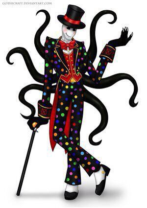 This is just splendid. O Maskara, Creepypasta Slenderman, Scary Creepypasta, Creepy Pasta Family, Creepypasta Funny, Creepypasta Cute, Slender Man, Laughing Jack, Creepypasta Characters