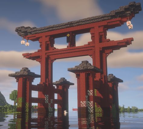 Japanese Arch Minecraft, Japanese Gate Minecraft, Japanese Farm Minecraft, Minecraft Japanese Gate, Japanese Shrine Minecraft, Tori Gate Minecraft, Minecraft Torii Gate, Japanese Bridge Minecraft, Minecraft Sniffer Enclosure