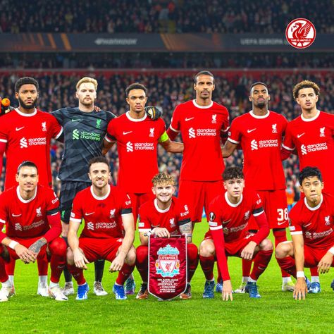 Liverpool Football Team, Liverpool 2023, Liverpool Fc Team, You'll Never Walk Alone, Liverpool Football Club, Liverpool Football, Europa League, Liverpool Fc, Football Team