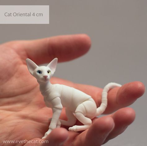 6 | by BJD Pets (dolls.evethecat.com) Fantasy Art Dolls Animals, Bjd Animals, A Silent Voice Anime, 3d Figures, Cat Doll, Doll Tutorial, Fashion Wall Art, Doll Repaint, Doll Eyes