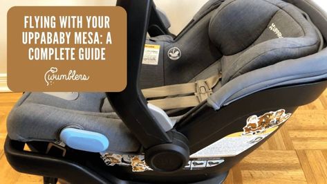 Have questions about taking the UPPAbaby Mesa on an airplane and flying with it? If yes, this is the one-stop-shop guide on all information you'll ever need. Uppababy Mesa, Plane Seats, On Airplane, On An Airplane, Flight Attendant, Seat Belt, Baby Car Seats