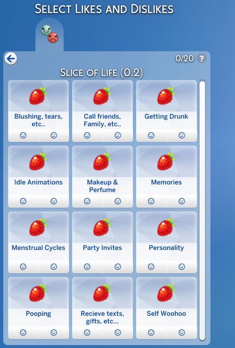 Sims 4 Kawaiistacie, Kawaiistacie Sims 4, The Sims 4 Cc Aspiration, Control Sims Mod, Sims 4 Mods Traits Cas, Sims 4 Cc Creators List, Sims 4 Cc Game Mods, Sims 4 Cc Mods Traits, Sims 4 Likes And Dislikes Mod