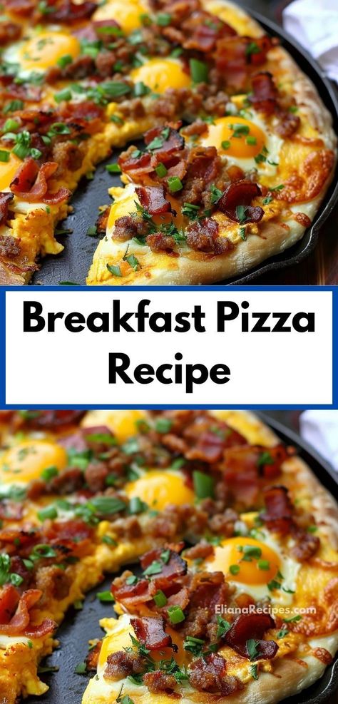 Looking for easy breakfast ideas? This breakfast pizza recipe is packed with breakfast foods you love. Perfect for breakfast, dinner, or anytime! Discover more breakfast recipes and homemade pizza ideas today. Breakfast Pizza On Naan Bread, Brunch Pizza Ideas, Gf Breakfast Pizza, Breakfast Pita Pizza, Crescent Breakfast Pizza, Breakfast Pizza Recipe Healthy, Make Ahead Breakfast Pizza, Breakfast Naan Ideas, Breakfast With Pizza Dough