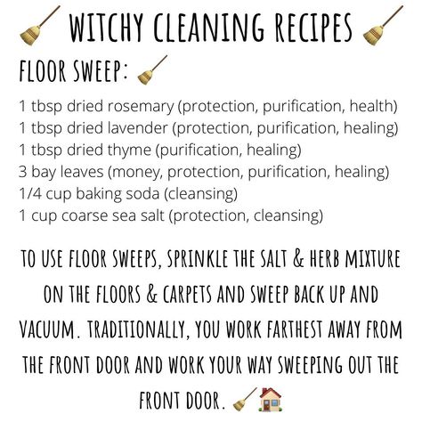 Witchcraft Cleaning House, House Cleaning Tips Witch, Cleaning Spells Home, Cleanse Negative Energy Home, Cleaning Ritual Witch, Spiritual Cleaning Home, Witchy Cleaning Home, Witch House Tips, Witchy Tips And Tricks