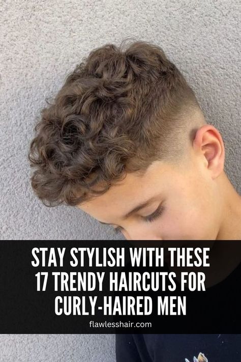 Curly Haircut For Little Boys Stylish Haircuts For Men, Boys Haircuts Curly Hair, Boys Curly Haircuts, Men With Curly Hair, Trendy Mens Haircuts, Boys With Curly Hair, Haircuts For Curly Hair, Stylish Haircuts