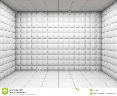 White mental hospital padded room empty with copy space. Description from cutedormroomideas.org. I searched for this on bing.com/images Padded Room, Kawaii Angel, Dungeon Room, Rooms Interior, Mental Asylum, Insane Asylum, Psychiatric Hospital, Hospital Room, Mental Hospital