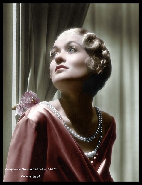 Hurrell Portraits, Bennett Sisters, Constance Bennett, George Hurrell, Joan Bennett, Hollywood Style, Classic Movie Stars, Classic Actresses, Actrices Hollywood