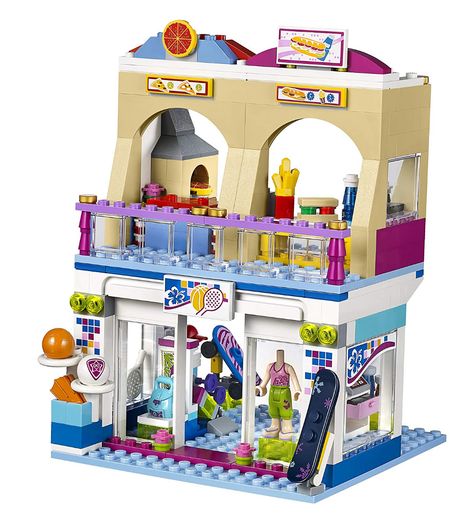 Friends Shopping, Lego Friends Sets, Lego Shop, Lego Creative, Convertible Car, Cool Lego Creations, Art Hobbies, Lego Design, Disney Princess Art