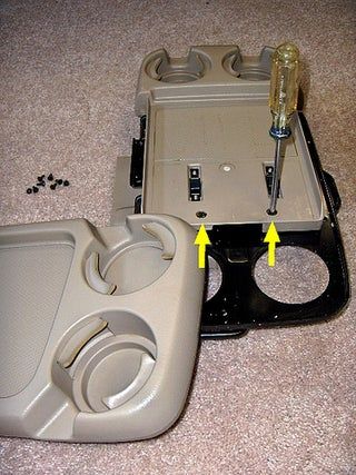 2004 Honda Odyssey Cupholder Tray Mod : 28 Steps (with Pictures) - Instructables Honda Odyssey Hacks, Honda Odyssey Organization, Honda Odyssey Camping, Organizing Car, Odyssey Van, Van Interiors, Van Organization, Minivan Camping, Jeep Scrambler