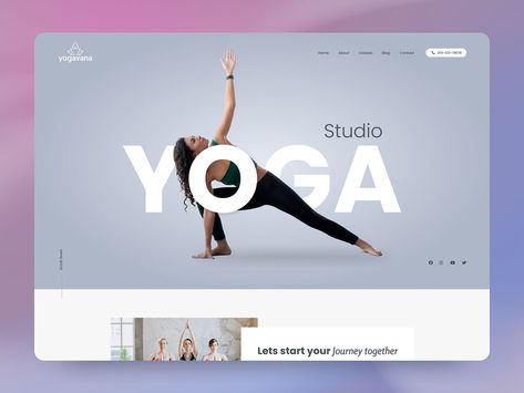 Yoga Website Design, Yoga Studio Website, Yoga Web, Yoga Website, Unique Web Design, Studio Website, Helix Piercings, Yoga Logo, Sports Website