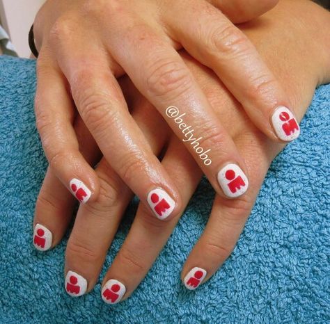 Hand painted Ironman Nails in CND shellac....awesome! Ironman Nails Triathlon, Ironman Nails, Ironman Triathlon Tattoo, Triathlon Tattoo, Iron Man Race, Ironman Triathlon, Workout Room, Cnd Shellac, Triathlon