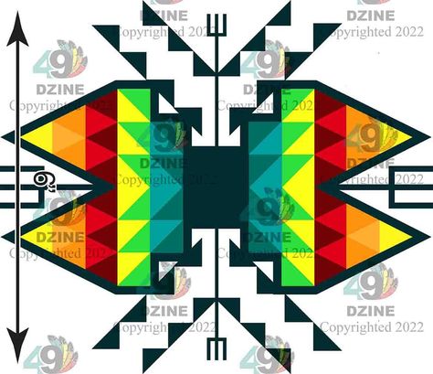 6-inch Four Directions Lodges Geometric Transfer Grass Dance Outfits, Ribbon Purse, Fancy Shawl Regalia, Powwow Dancers, Ribbon Dresses, Powwow Beadwork, Native Patterns, Appliqué Patterns, Ribbon Shirts